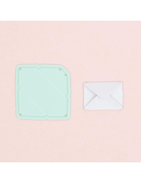 Troquel Mini Craftelier - Sobre de Carta Papá Noel 4.2x3.8cm