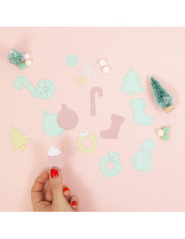 Troquel Mini Craftelier - Sobre de Carta Papá Noel 4.2x3.8cm