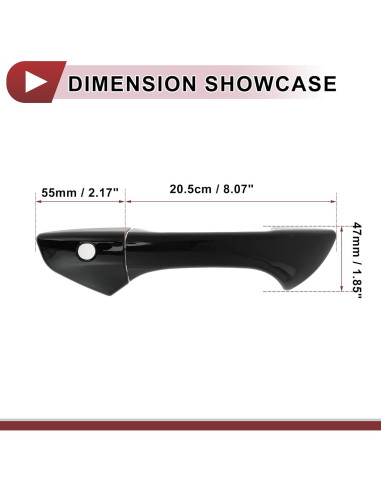 Cubierta de Manija de Puerta para Honda Accord 2008-2012 HEROFFIX