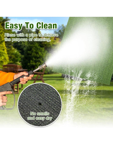 Alfombra de Césped Artificial GLOBREEN 61x183cm para Perros