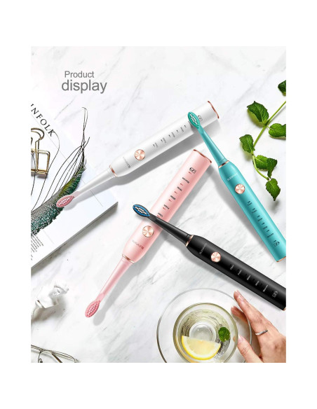 Cepillo de Dientes Eléctrico Sonic Blenpapa XM-801 38000 VPM