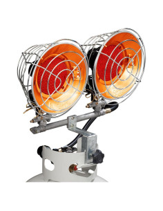 Calentador de Patio Infrarrojo Avenger FBDTP30 30,000 BTU Plata