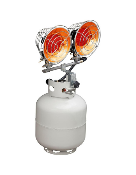 Calentador de Patio Infrarrojo Avenger FBDTP30 30,000 BTU Plata