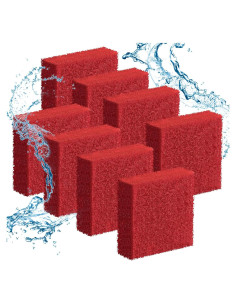 Esponjas Limpiadoras de Vidrio para Acuarios Pawfly - 8 Piezas