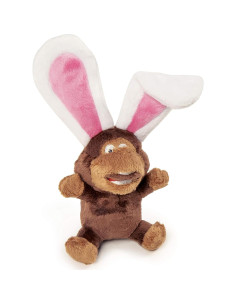 Juguete de Peluche para Perros goDog Flips Mono-Conejo Pequeño 2