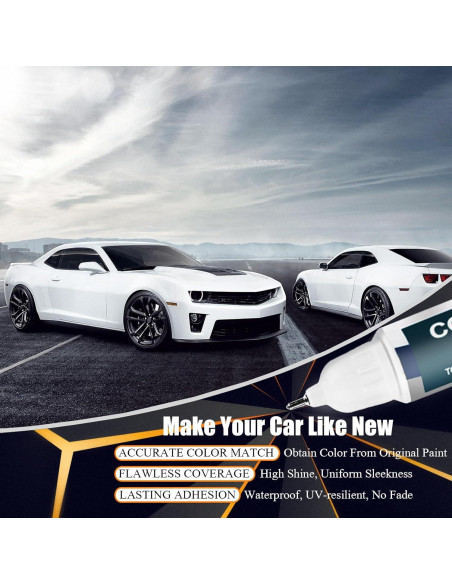 Pintura de Retoque SNSIR Negro GBA/WA8555 para Chevrolet