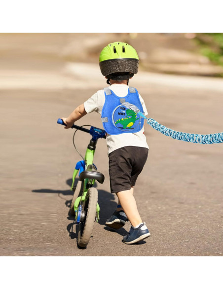 Arnés de Seguridad para Niños Accmor Tiranosaurio Rex Azul
