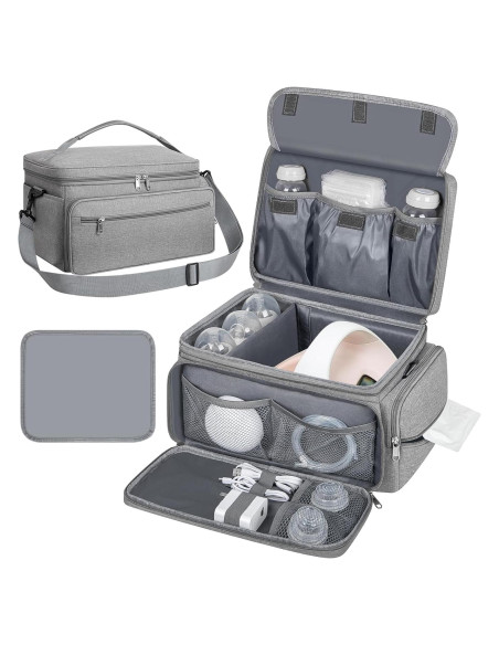 Bolsa de Extracción de Leche OCKLILY S1 S2 con Alfombrilla Gris