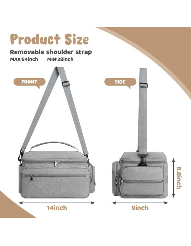 Bolsa de Extracción de Leche OCKLILY S1 S2 con Alfombrilla Gris