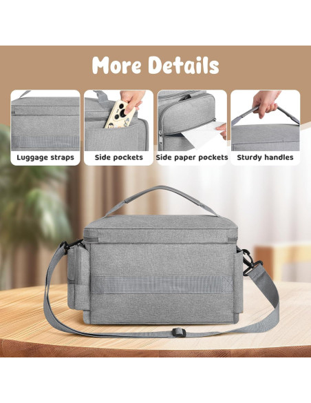 Bolsa de Extracción de Leche OCKLILY S1 S2 con Alfombrilla Gris