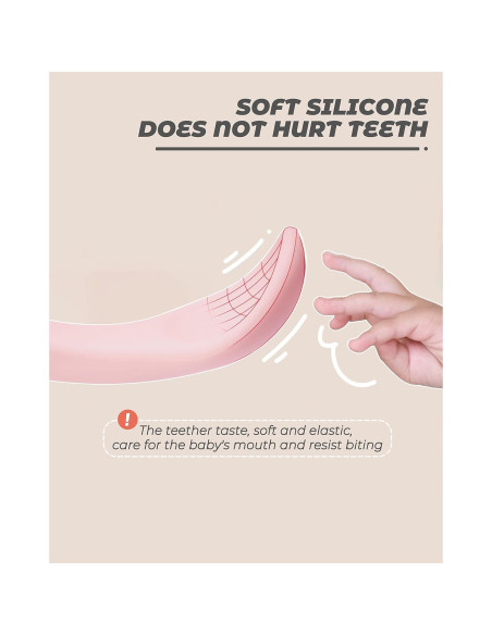 Set de 10 Utensilios de Silicona para Bebés DF Dualerv