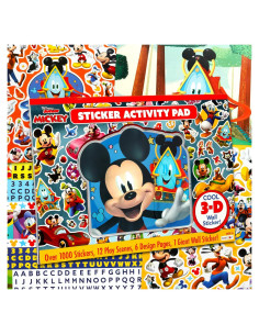 Set de Stickers Mickey Mouse Disney - Más de 1000 Stickers