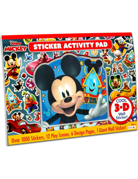 Set de Stickers Mickey Mouse Disney - Más de 1000 Stickers