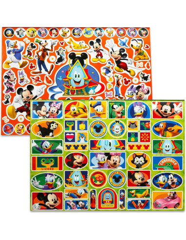 Set de Stickers Mickey Mouse Disney - Más de 1000 Stickers