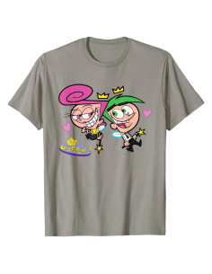 Camiseta de Romance Los Padrinos Mágicos Wanda y Cosmo