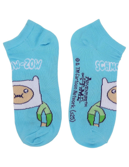 Calcetines de Tobillo para Mujeres Bioworld Adventure Time 5-Pares