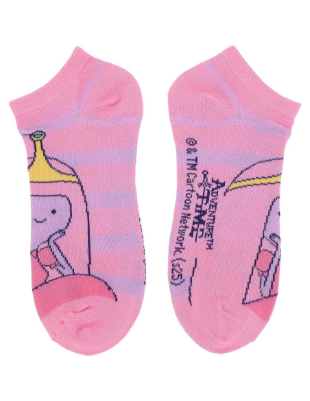 Calcetines de Tobillo para Mujeres Bioworld Adventure Time 5-Pares