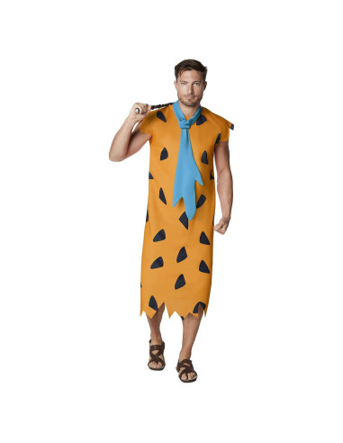 Disfraz Adulto Fred Flintstone Spirit Halloween Licencia Oficial