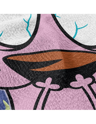 Manta LOGOVISION Courage The Cowardly Dog 127x152cm Algodón