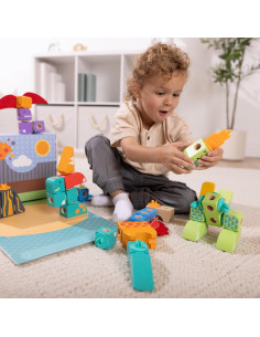 Bloques de Construcción Dinosaurios Melissa & Doug 69 Pcs 2