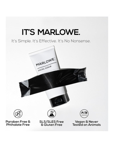 Exfoliante Facial MARLOWE No. 122 170 g - Suave con Pómez