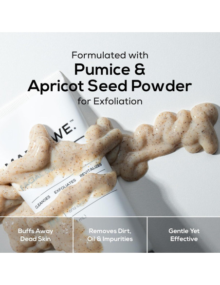 Exfoliante Facial MARLOWE No. 122 170 g - Suave con Pómez