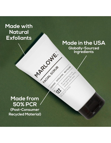 Exfoliante Facial MARLOWE No. 122 170 g - Suave con Pómez