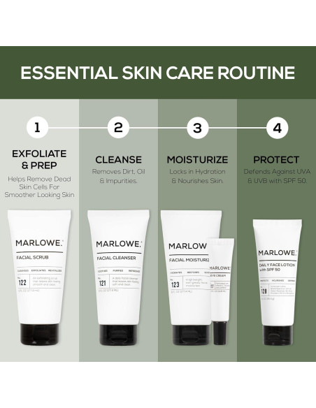 Exfoliante Facial MARLOWE No. 122 170 g - Suave con Pómez