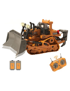 Bulldozer RC OrgaNatureQueen 9 Canales con Luces y Sonido