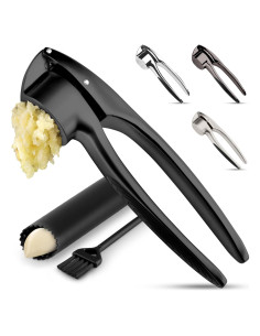 Prensa de Ajo Zulay Kitchen Mediana - Acero Inoxidable, Apto Lavavajillas