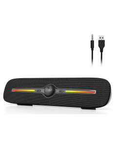 Altavoces de Computadora Bluetooth Soulion R90 con Luz LED