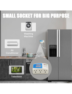 Protector de Sobretensión BSEED 3 Salidas 1875W 120V 2