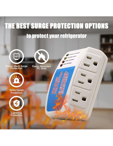 Protector de Sobretensión BSEED 3 Salidas 1875W 120V