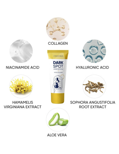 Crema Correctora de Manchas Oscuras Ashania 59.15 ml