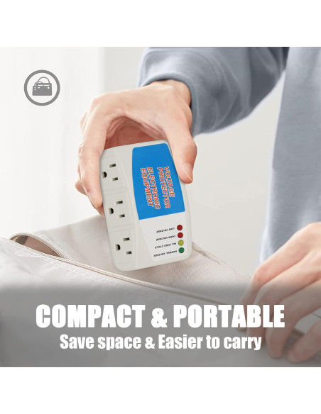 Protector de Sobretensión BSEED 3 Salidas 1875W 120V