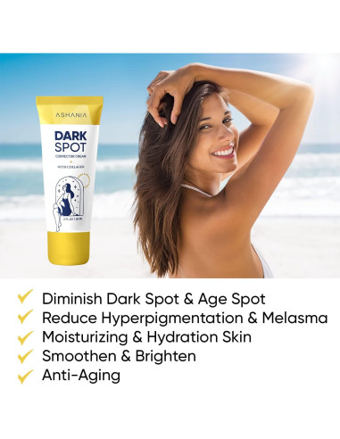 Crema Correctora de Manchas Oscuras Ashania 59.15 ml
