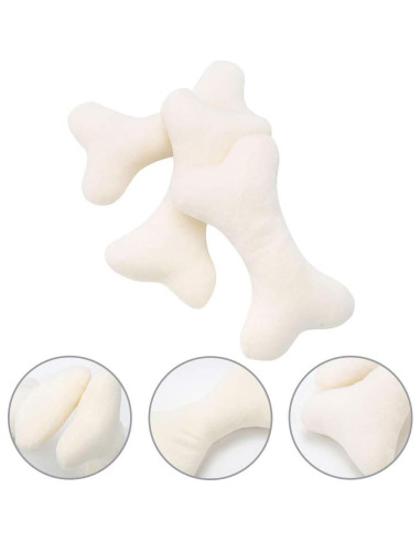 JOYELF Juguete Squeaky para Perros - Paquete de 3 Huesos