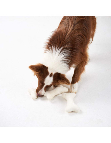 JOYELF Juguete Squeaky para Perros - Paquete de 3 Huesos