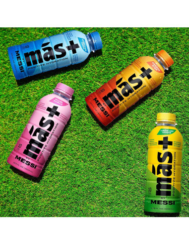 Bebida Deportiva Más+ by Messi 500ml Berry Copa Crush