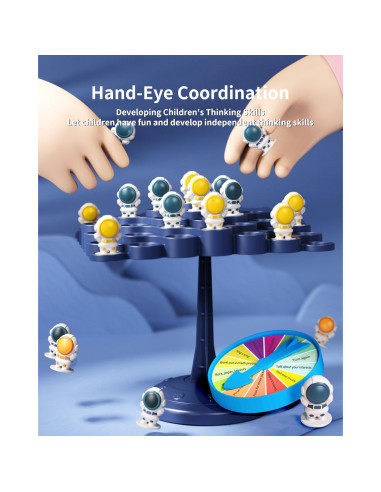 Juego de Equilibrio Montessori Zonopy para Niños 1-4 Jugadores