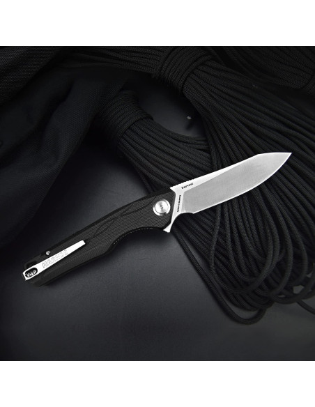 Cuchillo de bolsillo Harnds Harvest G10 21.2 cm Negro