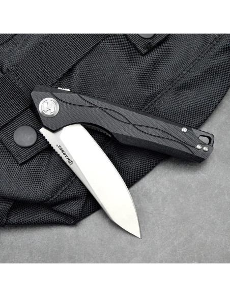 Cuchillo de bolsillo Harnds Harvest G10 21.2 cm Negro