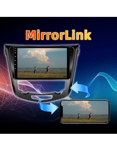 Estéreo para Auto FBINSE 10.1" Android 13 GPS CarPlay Nissan