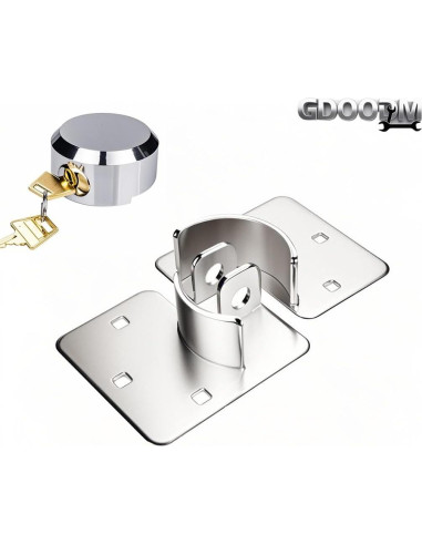 Cerradura de Puerta de Furgoneta GDOODM 73mm Antirrobo