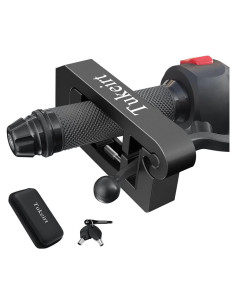 Candado Antirrobo Ajustable Tukeirt para Motocicletas Negro