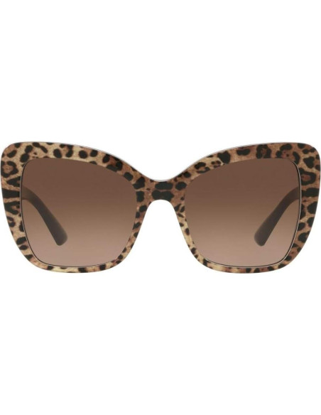 Gafas de sol Dolce & Gabbana DG4348 para mujer marrón leopardo