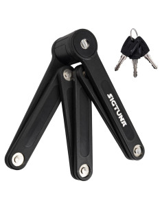 Candado Plegable SIGTUNA Vidar Negro 790g Antirrobo