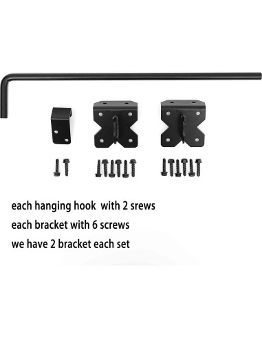 Varilla de bloqueo de caña 36" Wedelweib - Paquete de 2