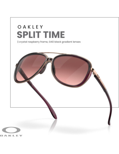 Gafas de sol Oakley Split Time OO4129 para mujer con kit