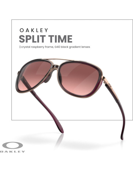 Gafas de sol Oakley Split Time OO4129 para mujer con kit